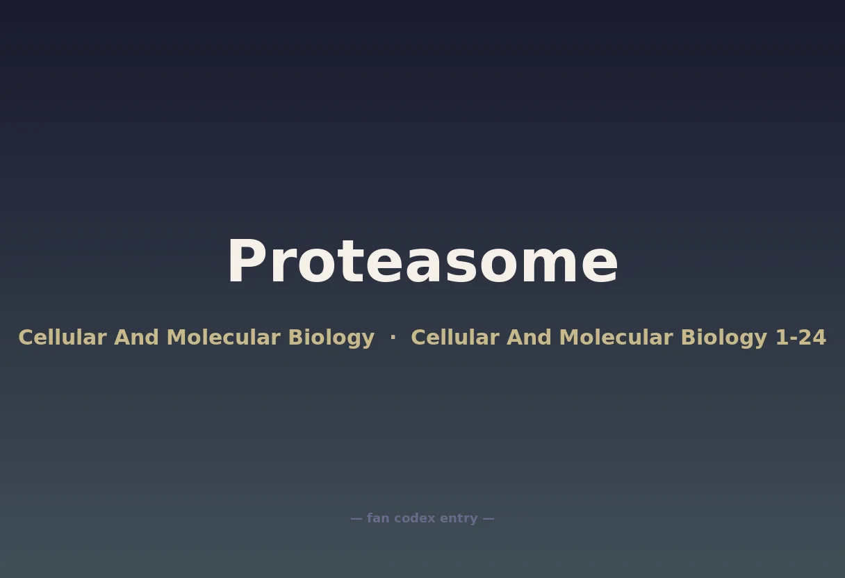 Proteasome